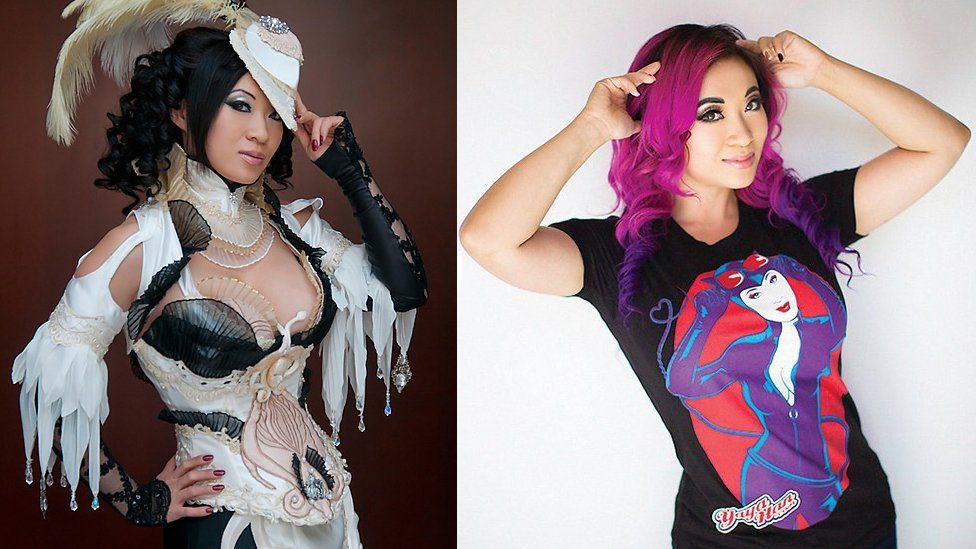 Yaya Han in cosplay and out