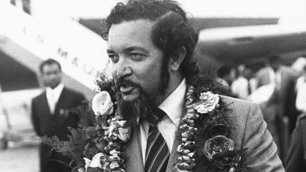 Former Seychelles President James Mancham