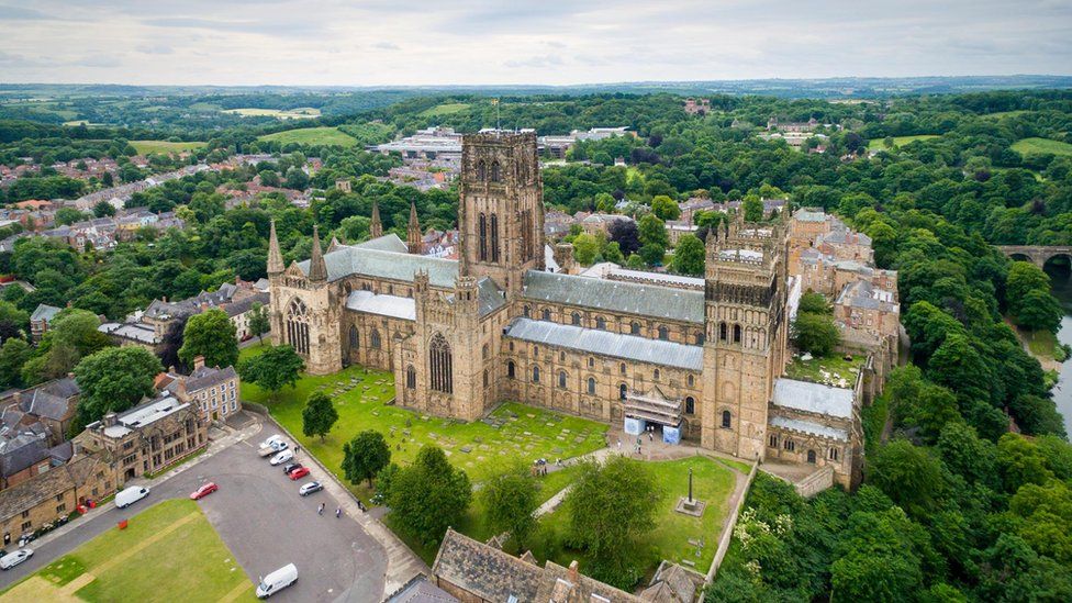 Durham Cathedral tower reopens after three-year renovation - BBC News