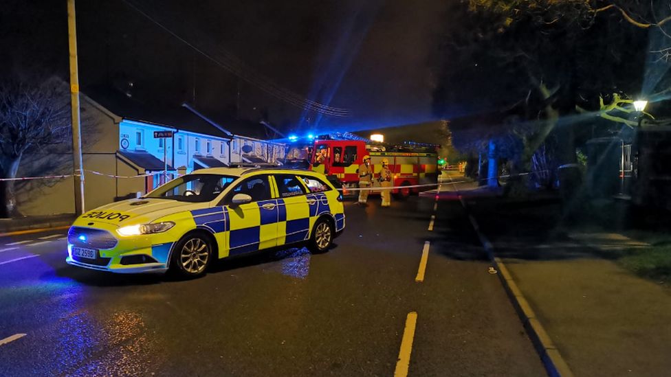 Portadown gas leak: Residents return home and road reopens - BBC News