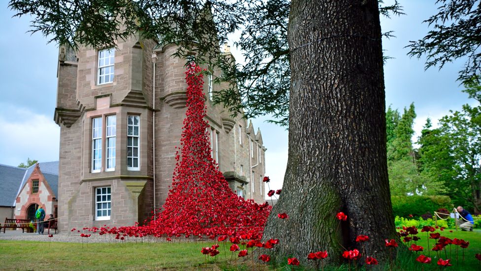Weeping Window exhibition at Black Watch Museum, Perth
