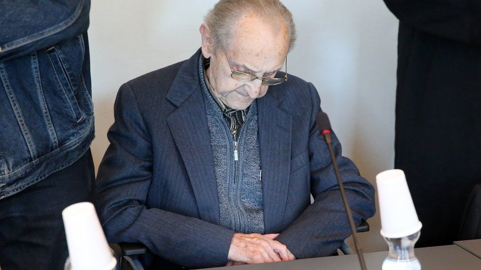Image shows Hubert Zafke, 96, in September 2016
