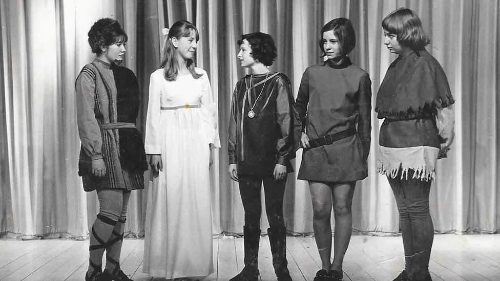 Victoria Wood in The Winter's Tale at school