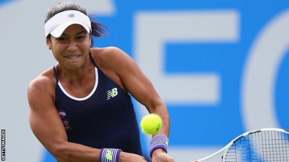 Heather Watson: Briton beats Camila Giorgi to progress at Aegon Classic ...