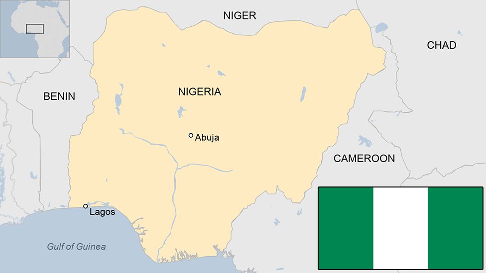 Map of Nigeria