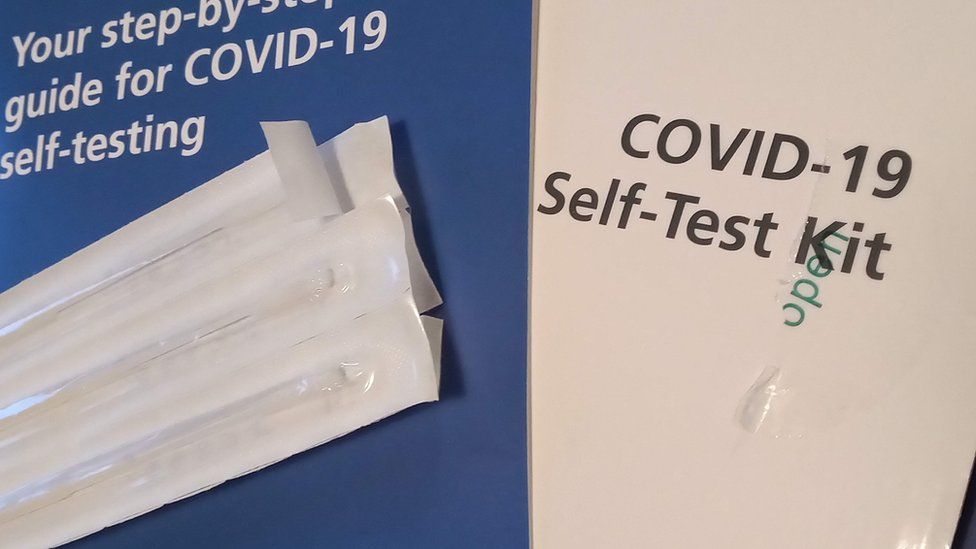 Covid Jersey direct contacts over 12 to get test kits BBC News