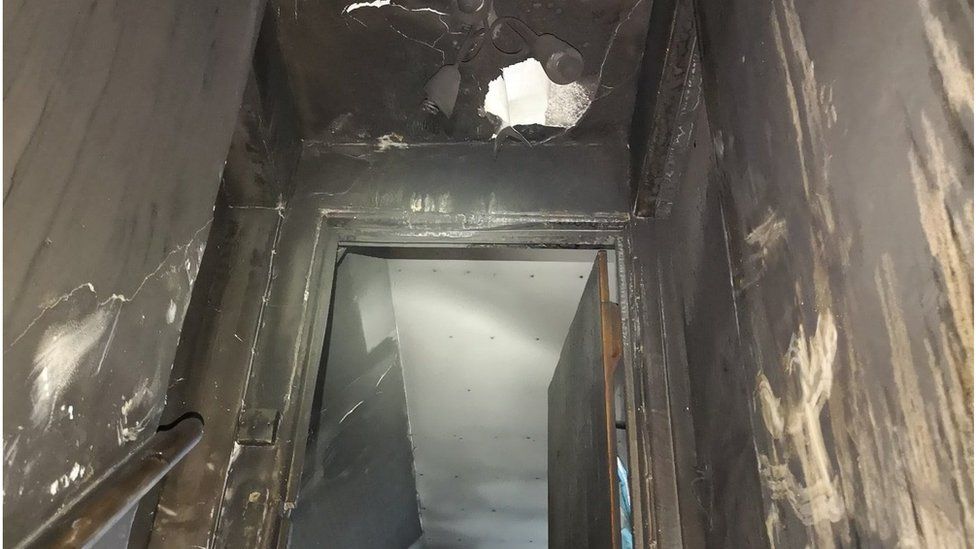 Family escapes Cullompton blaze after electric fan catches fire BBC News