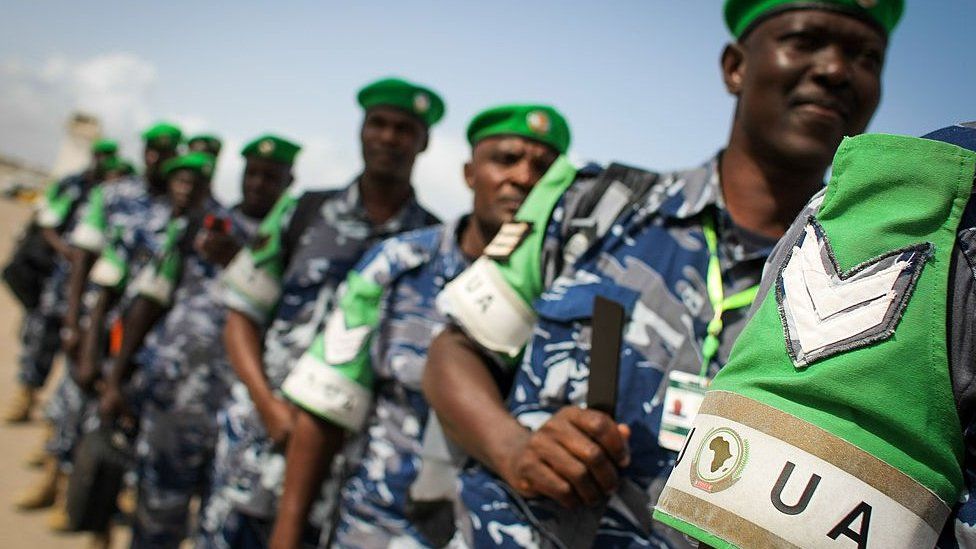 Uganda To Withdraw Troops From Somalias Amisom Force Bbc News