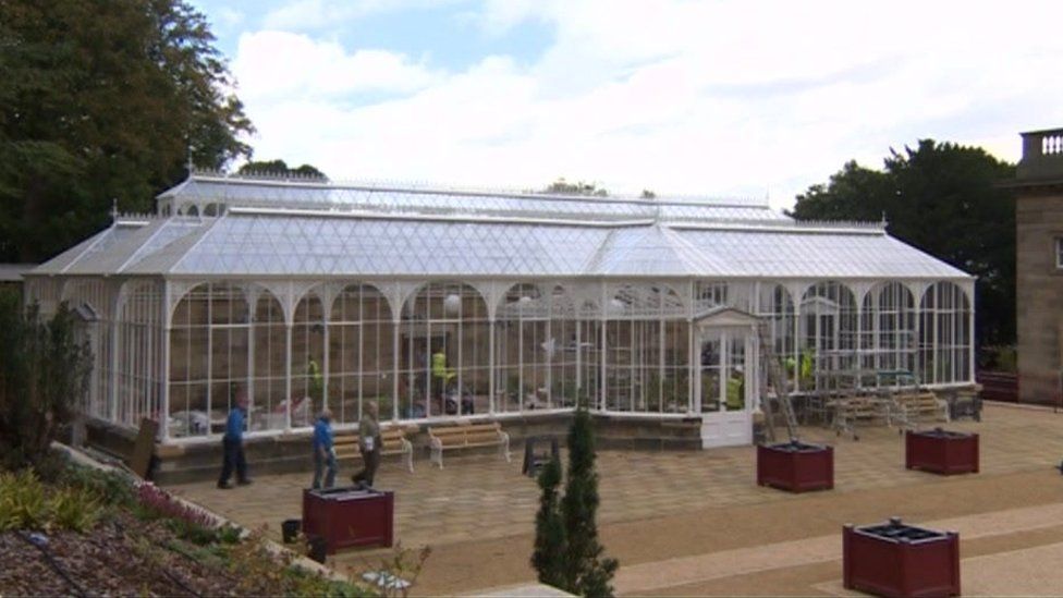 Restored Victorian conservatory