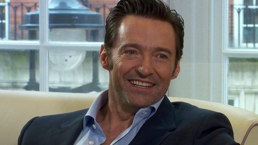 Hugh Jackman: "Sorry (not sorry) to my surgeon. He told me not to sing. I did it anyway. And then, I ran back to get restitched. Worth it!!!"