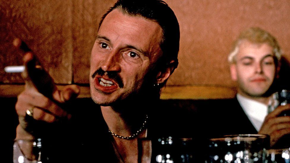 TRAINSPOTTING - 1996 Polygram film with Robert Carlyle as Begbie