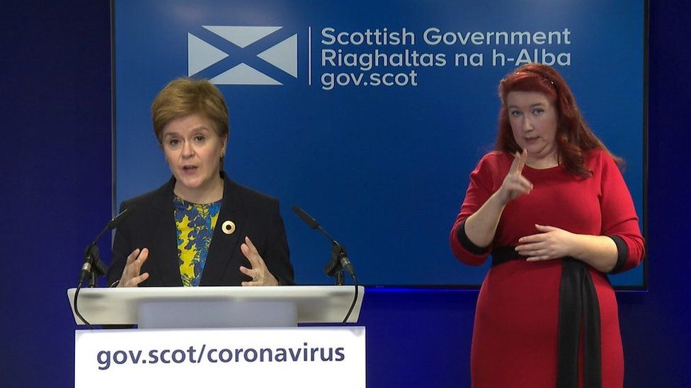 The first minister has said the Omicron Covid variant is likely to replace Delta as the dominant form of the virus within days.