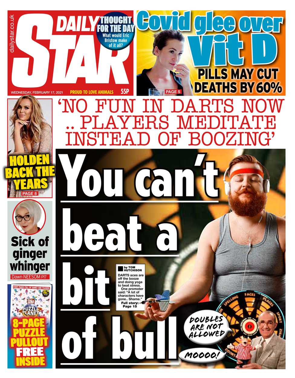 Daily Star 17 февраля 2021 г.