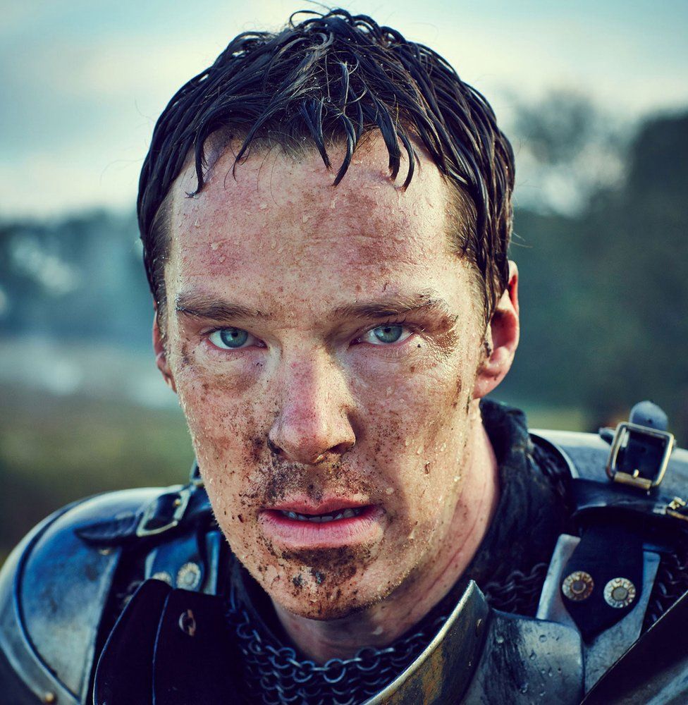 Benedict Cumberbatch as Richard III in The Hollow Crown