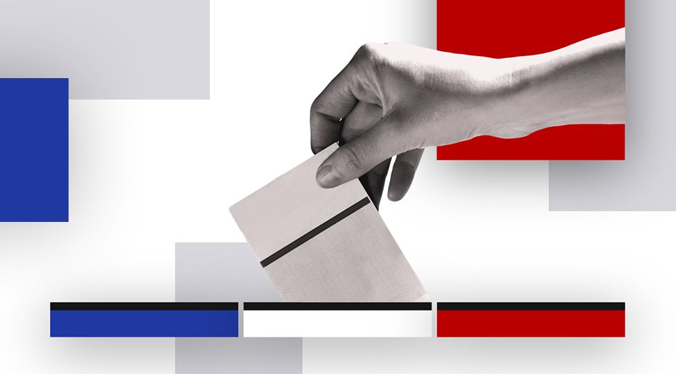 Image showing voting in France