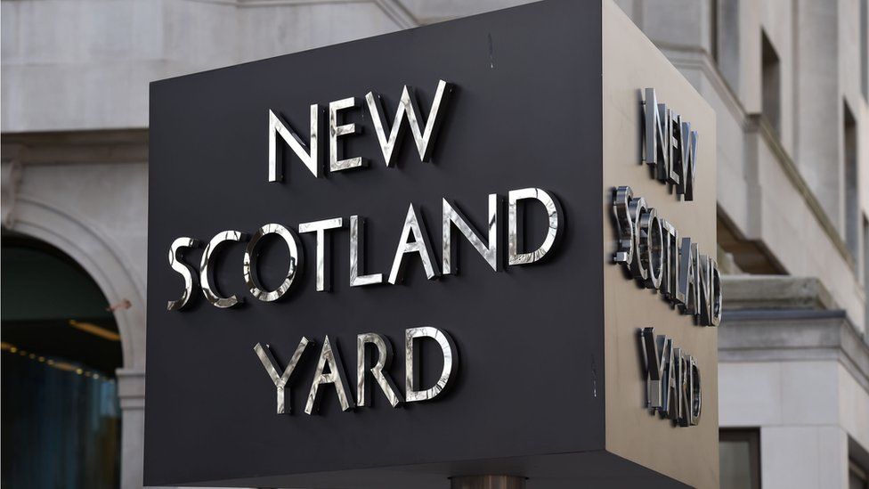 New Scotland Yard sign