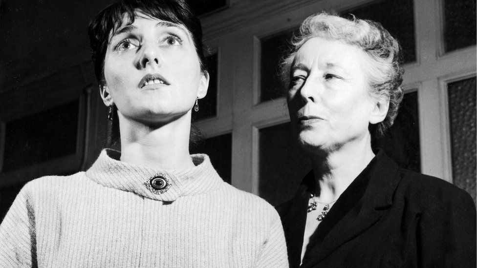 June Brown in The Case of the Frightened Lady in 1957.