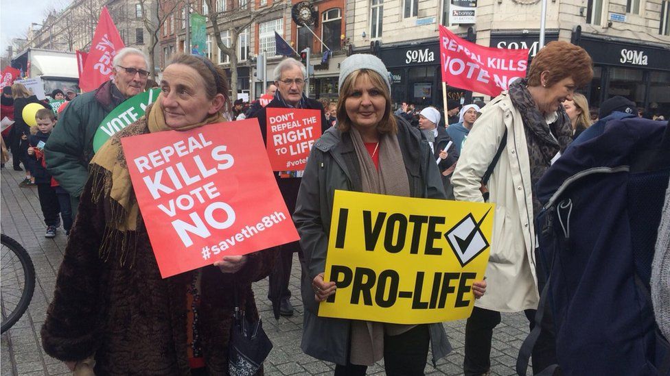 PRO-LIFE CAMPAIGNERS MARCH