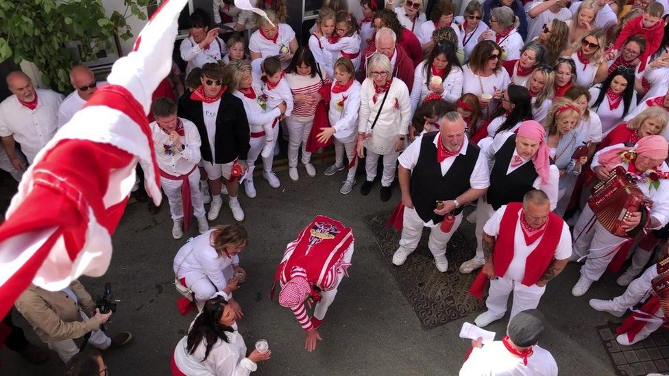 Padstow's 'Obby 'Oss festival