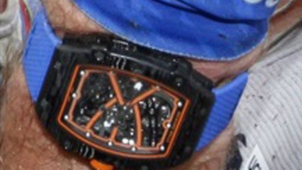Mark Cavendish's watch