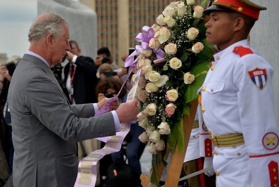 Prince Charles pays tribute to poet Jose Marti