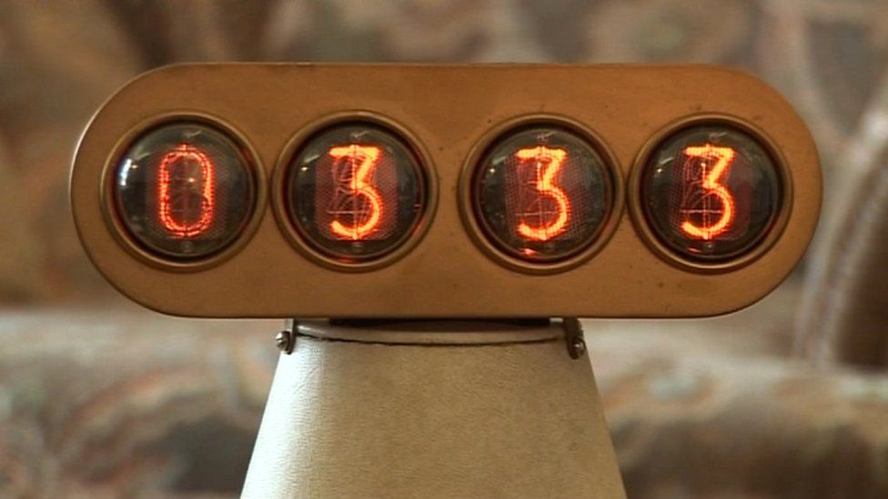 Thomas Bromley's digital clock