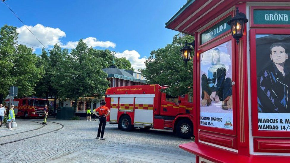 Emergency services astatine  Gröna Lund