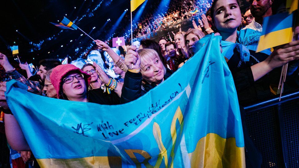 Украинские фанаты Евровидения