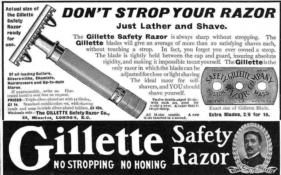 How a razor revolutionised the way we pay for stuff - BBC News