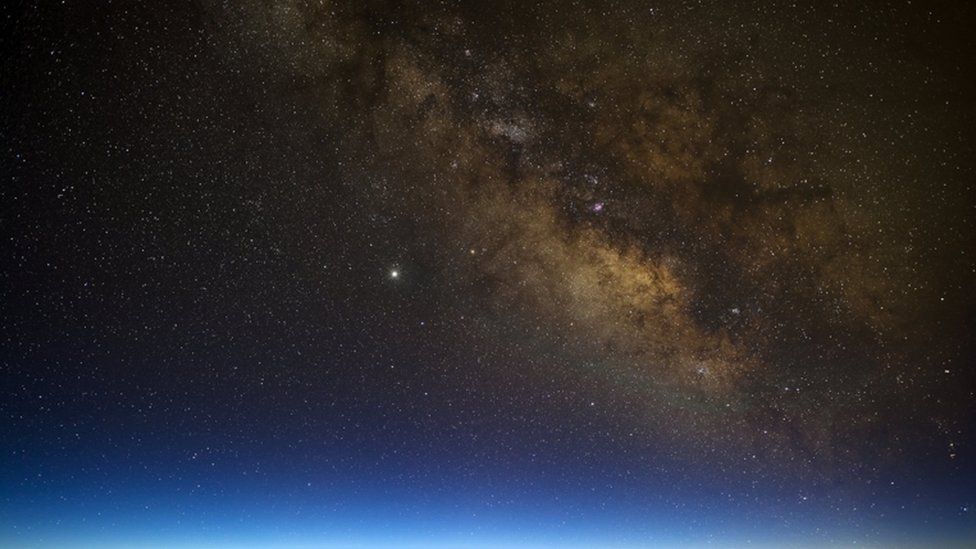 The Milky Way photographed from Mauna Kea
