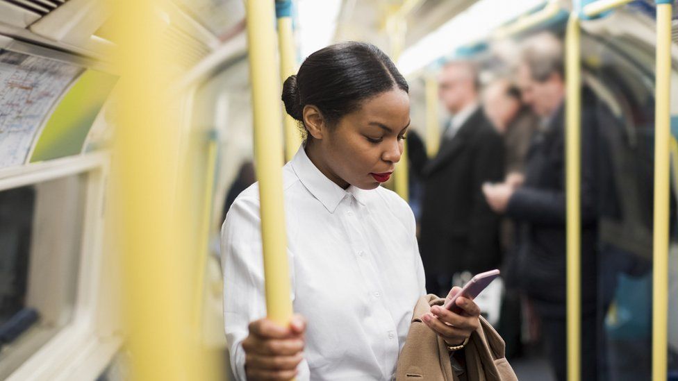 A stock image of a commuter