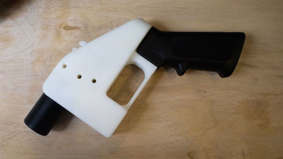 The "liberator", an early design of a 3D printed gun