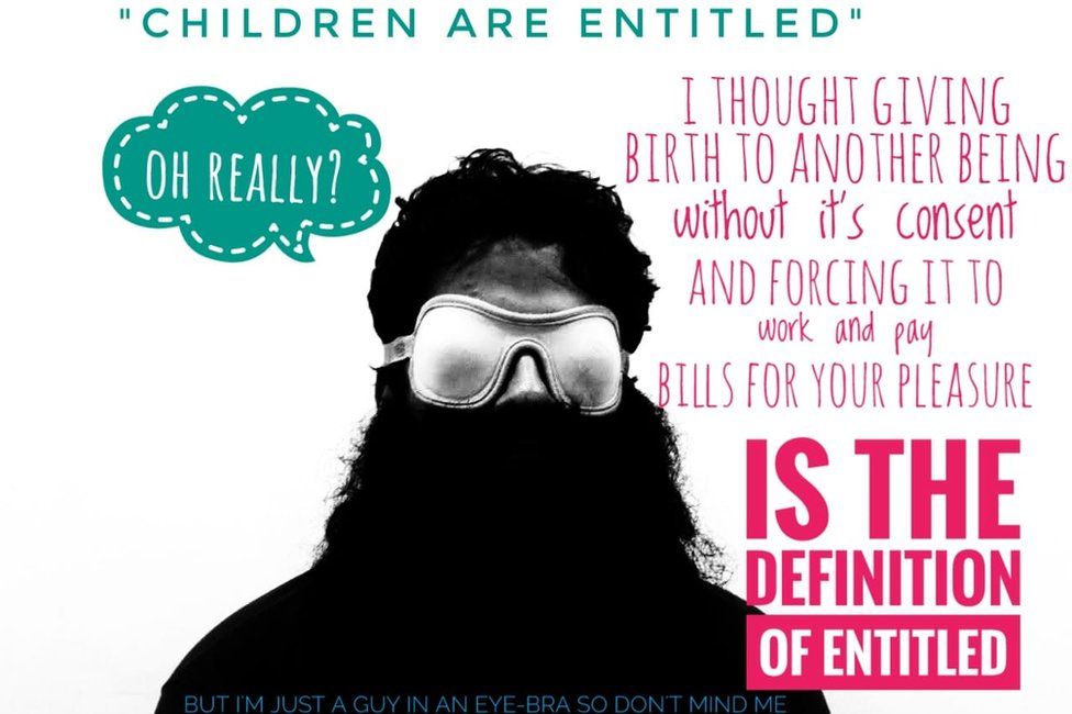 Image from Nihilanand Facebook page on parents being the definition of entitled