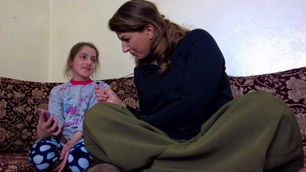 The Syrian girl whose parents were deported while she was at school