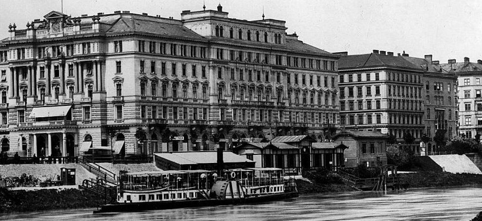 Венский отель Métropole (фото 1900 г.)