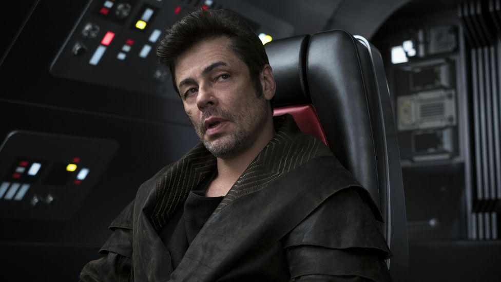 Benicio Del Toro in Star Wars: The Last Jedi