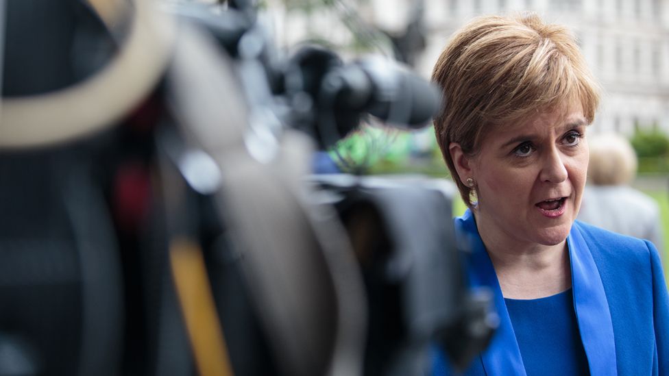 Nicola Sturgeon at Westminster, 12 June 2017