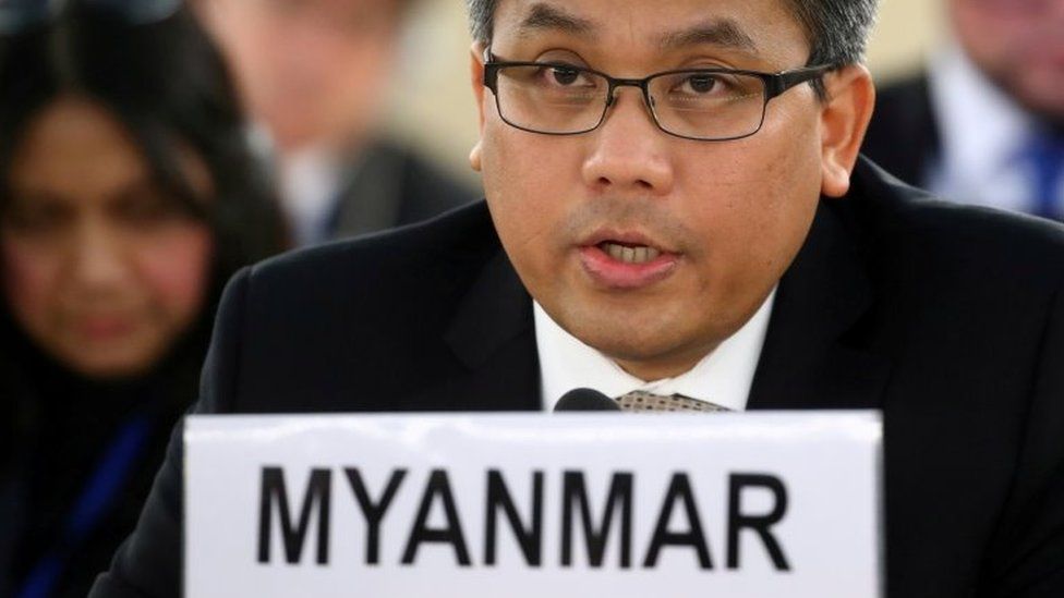 Чжо Мо Тун, посол Мьянмы в ООН. Файл фото