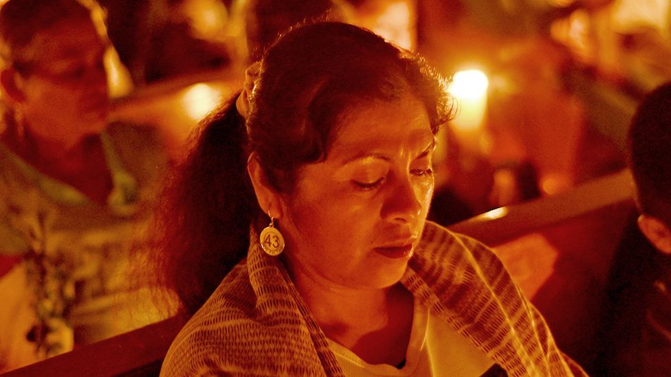 Cristina Bautista Salvador, pictured at a candlelit vigil