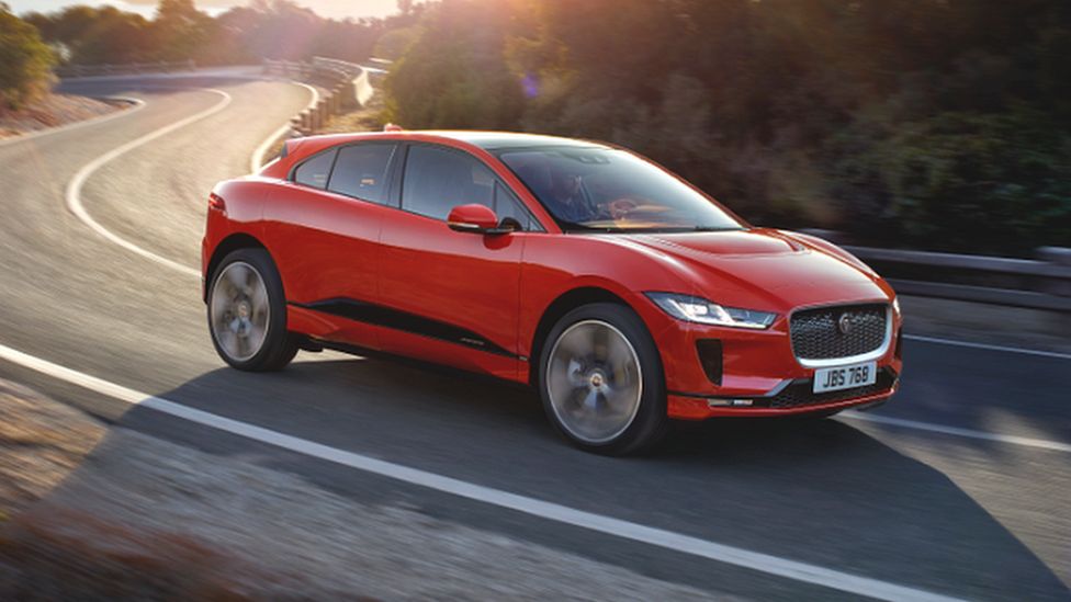 Jaguar reveals first allelectric SUV BBC News