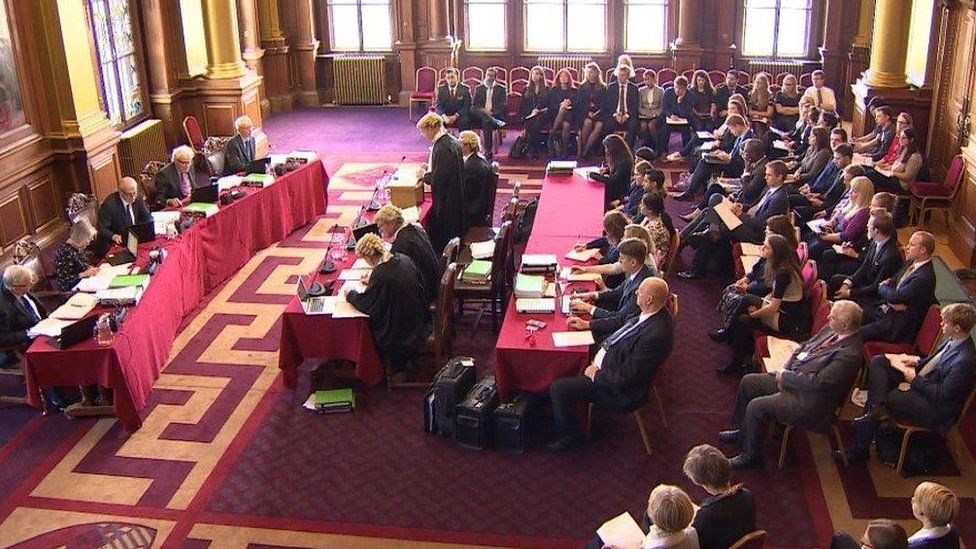 UK Supreme Court sits in Edinburgh for the first time BBC News