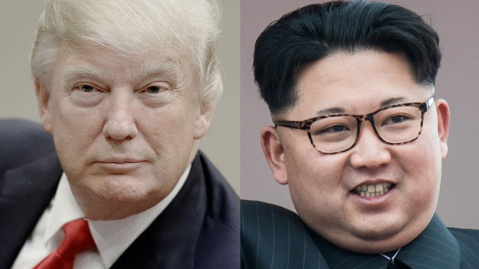 Donald Trump and Kim Jong-Un