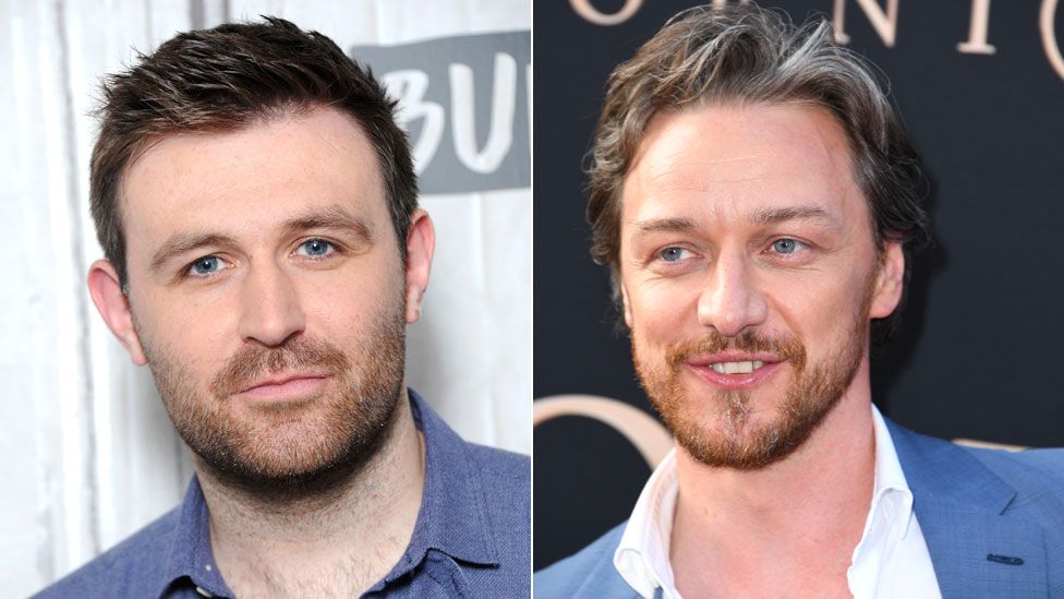 James McArdle and James McAvoy