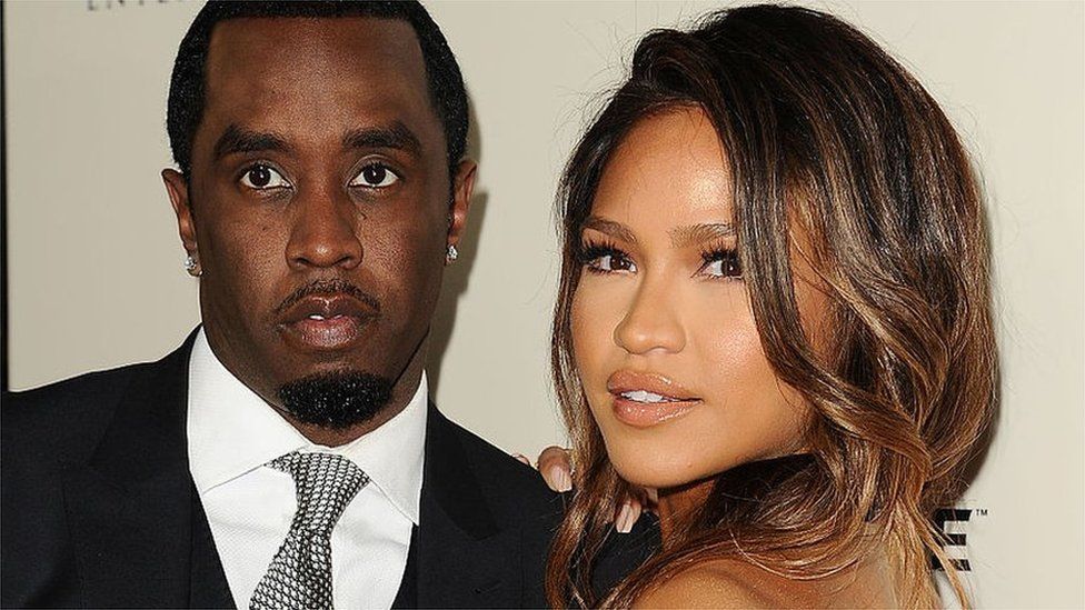 Diddy and Cassie pictured together at a film screening in March 2016