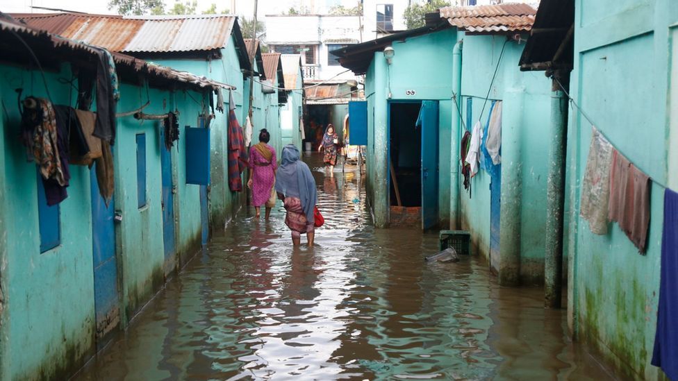 Flooding in Sylhet in June