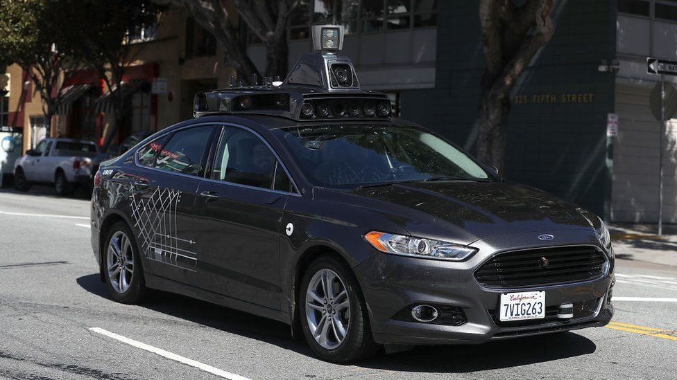 Uber self-driving car