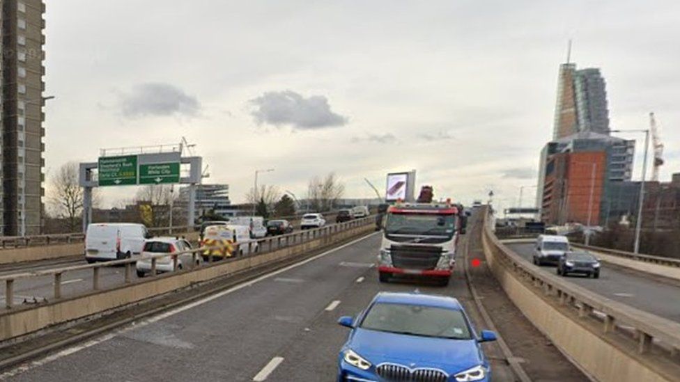 A40 Westway One dead and three injured in collision BBC News