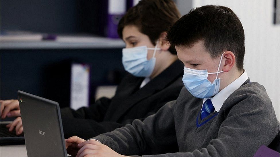 Secondary pupils now have to wear masks in class