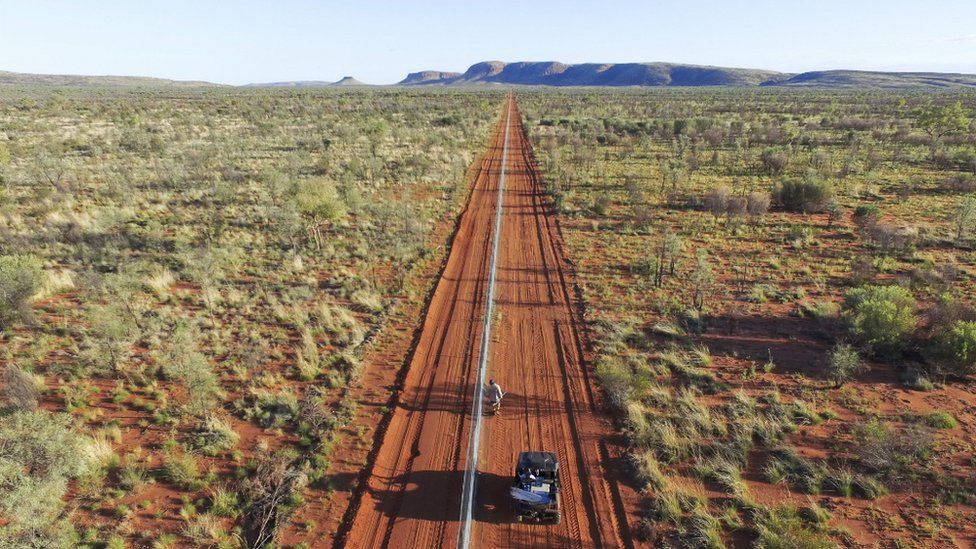 The 44km-long electric fence in the Northern Territory