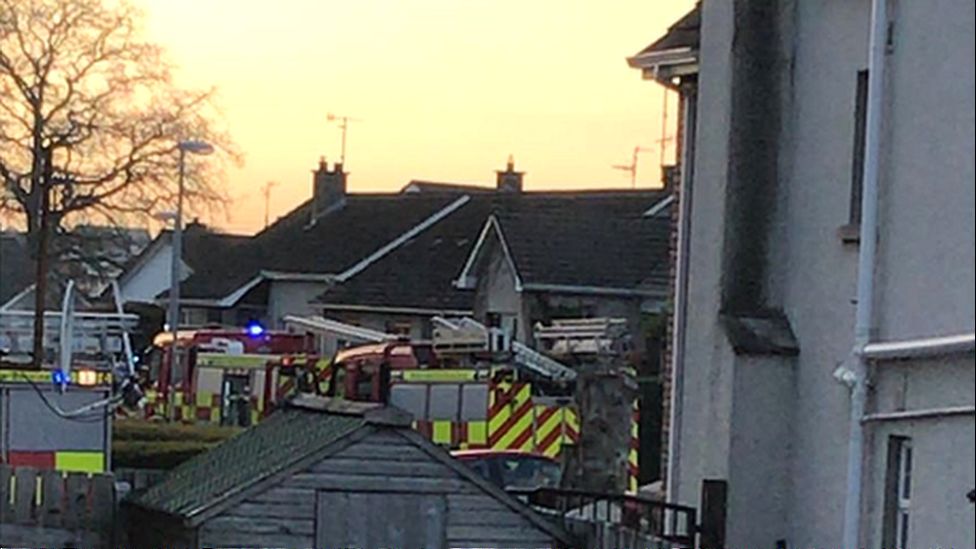 Cookstown house fire Two people critically injured BBC News